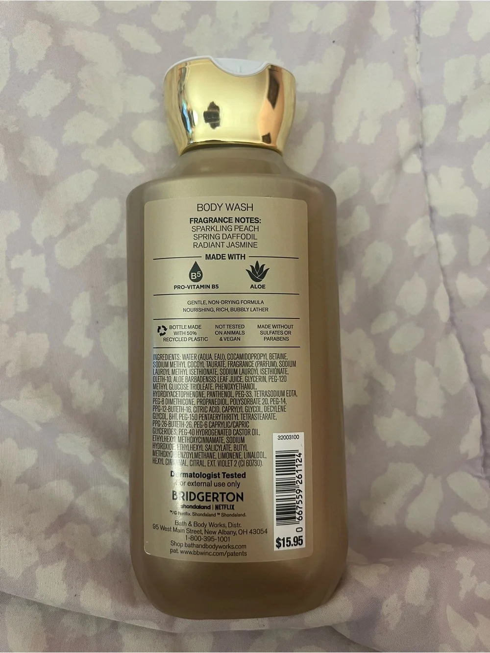 New Bath & Body Works Bridgerton Diamond of the Season Body Wash 10 Fl Oz